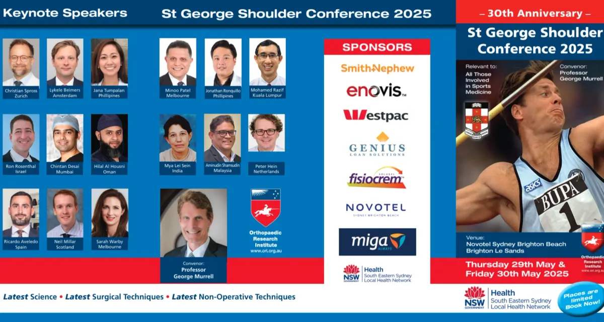 El Doctor Aveledo, invitado a la Sydney 2025 Shoulder Conference